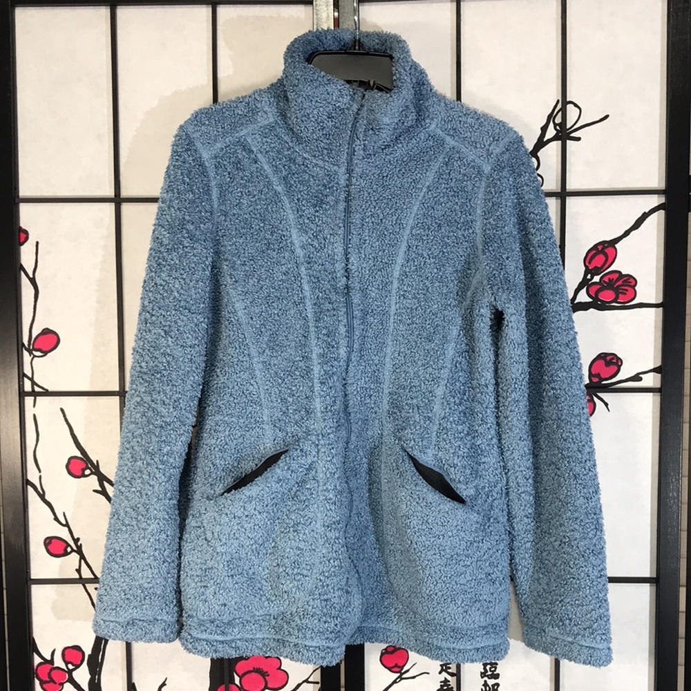 🐲💙 Athleta Teddy Fleece Jacket